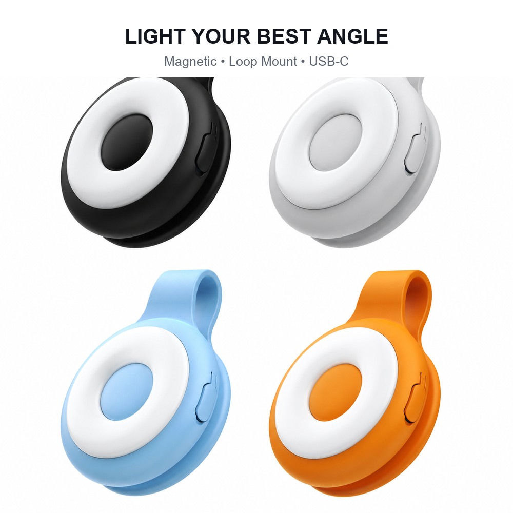 Photography Lighting Set - Portable LED Selfie Fill Light Magnetic