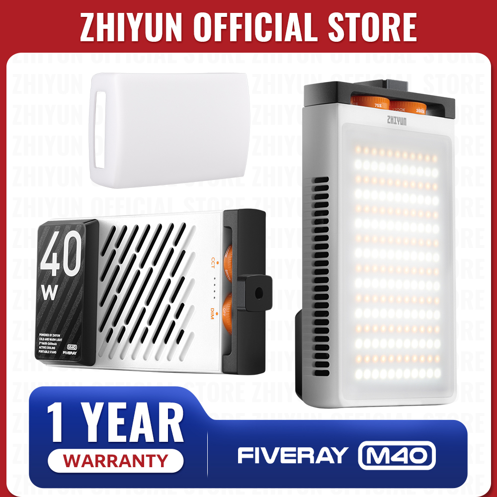 Photography Lighting For Indoor - ZHIYUN Chính Thức FIVERAY M40 Đèn