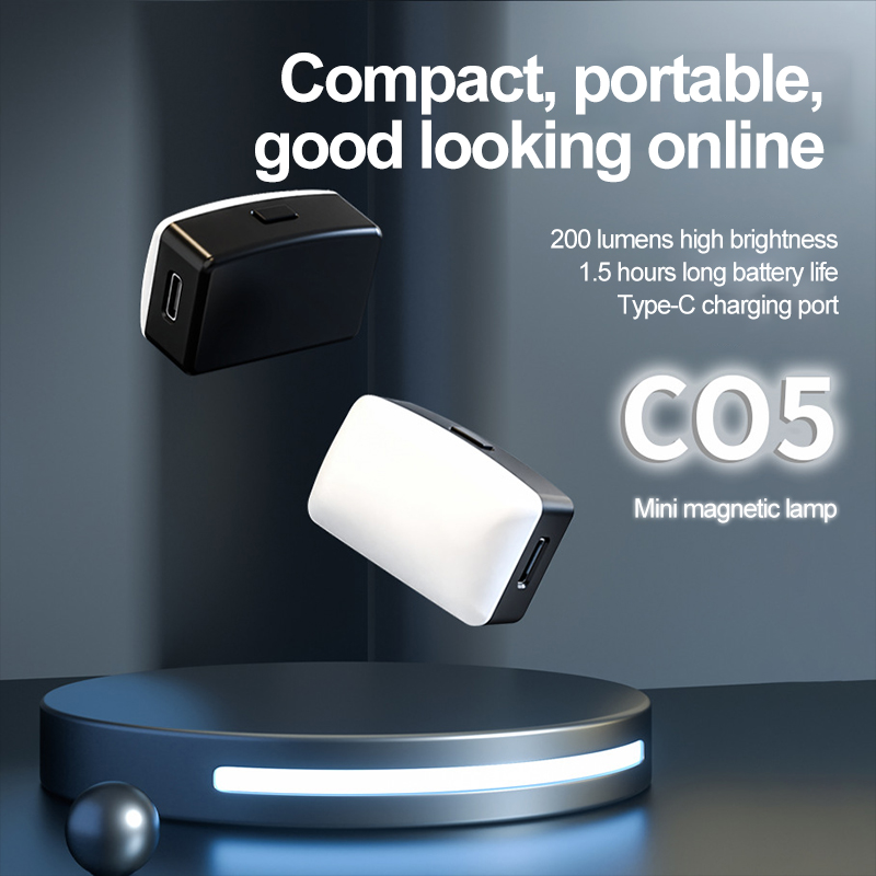 Photography Lighting Video - Mini Magnetic Selfie Fill Light Portable