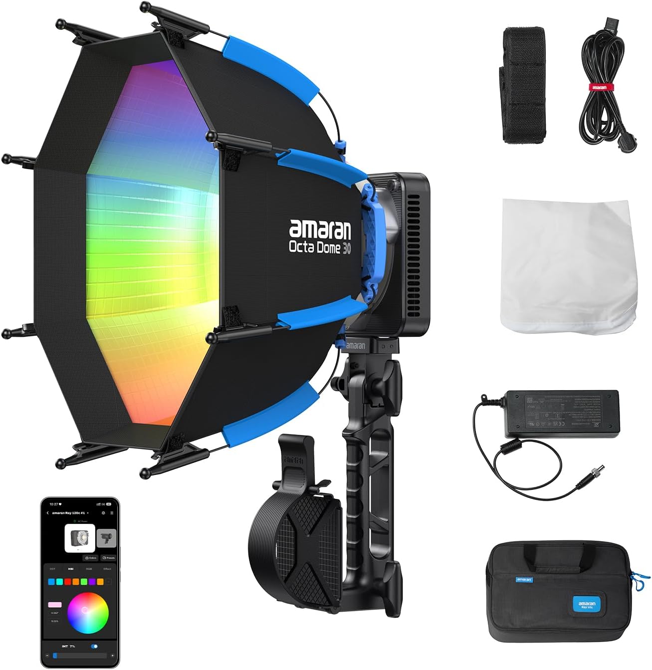 Photography Lighting Rgb - 120W RGB LED Video Light, Portable