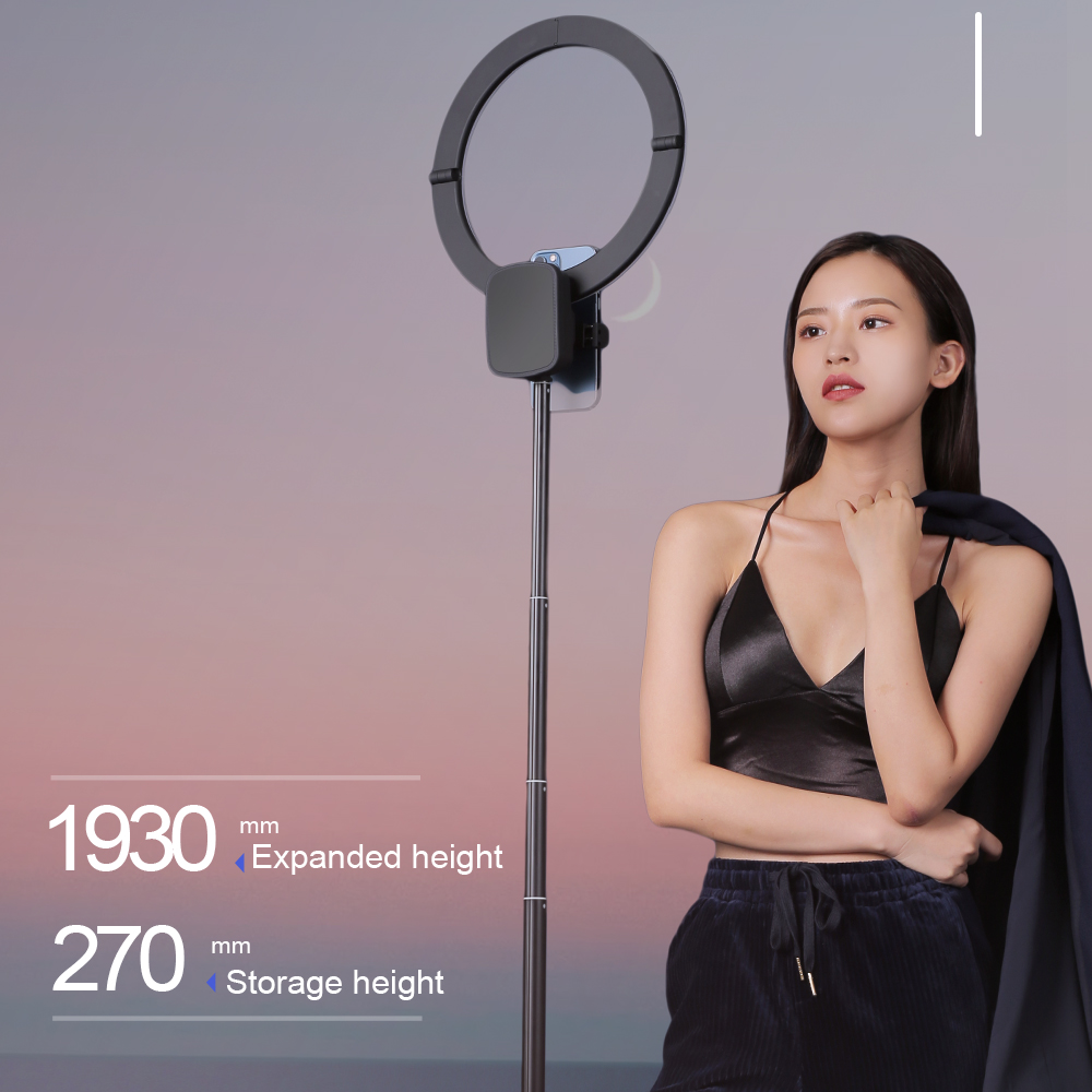 Photography Lighting For Indoor - Outdoor Live beauty light,Portable Selfie tripod