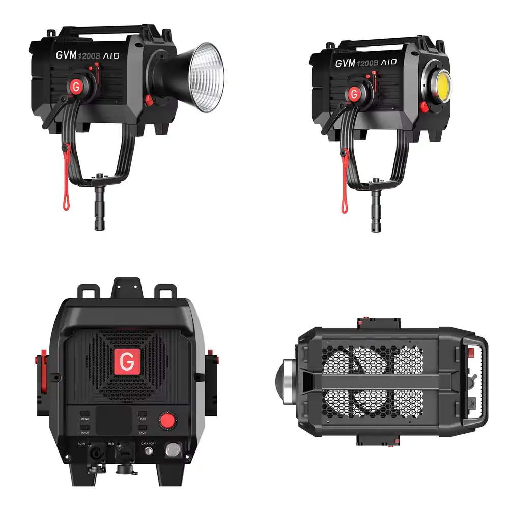 Photography Lighting Video - GVM SD1200B AIO 1200W Photography COB