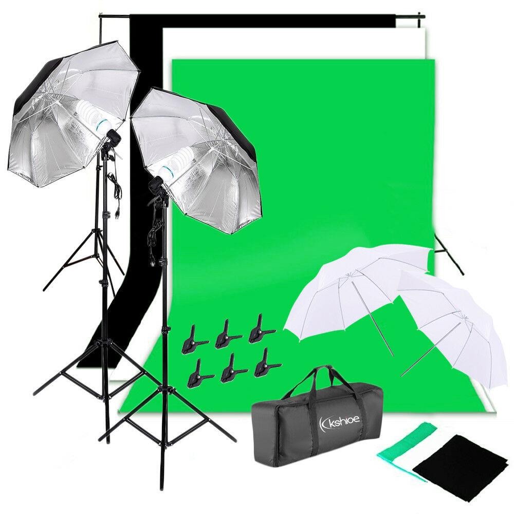 Photography Umbrella Lighting Kit - Photo Studio Photography Lighting Kit Umbrella