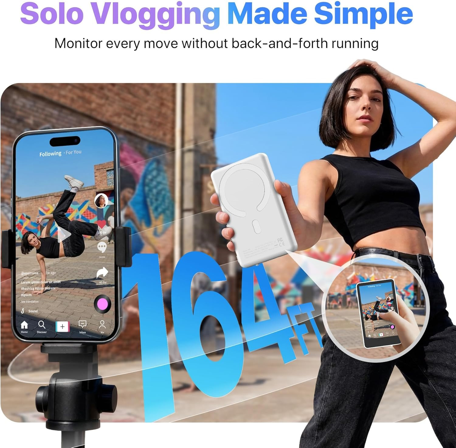 4-inch Selfie Monitor Touch Sc - đánh giá và giá Photography Lighting Set