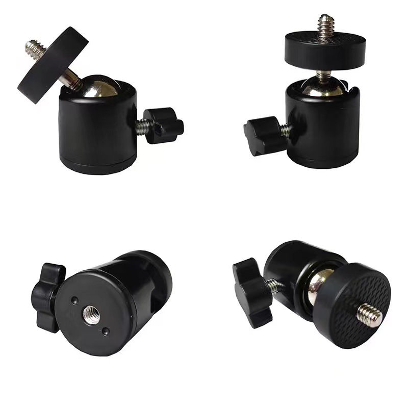 Mini Swivel Ball Head Screw Tr - đánh giá và giá Photography Video Lighting Kit With Adjustable Tripod Stand