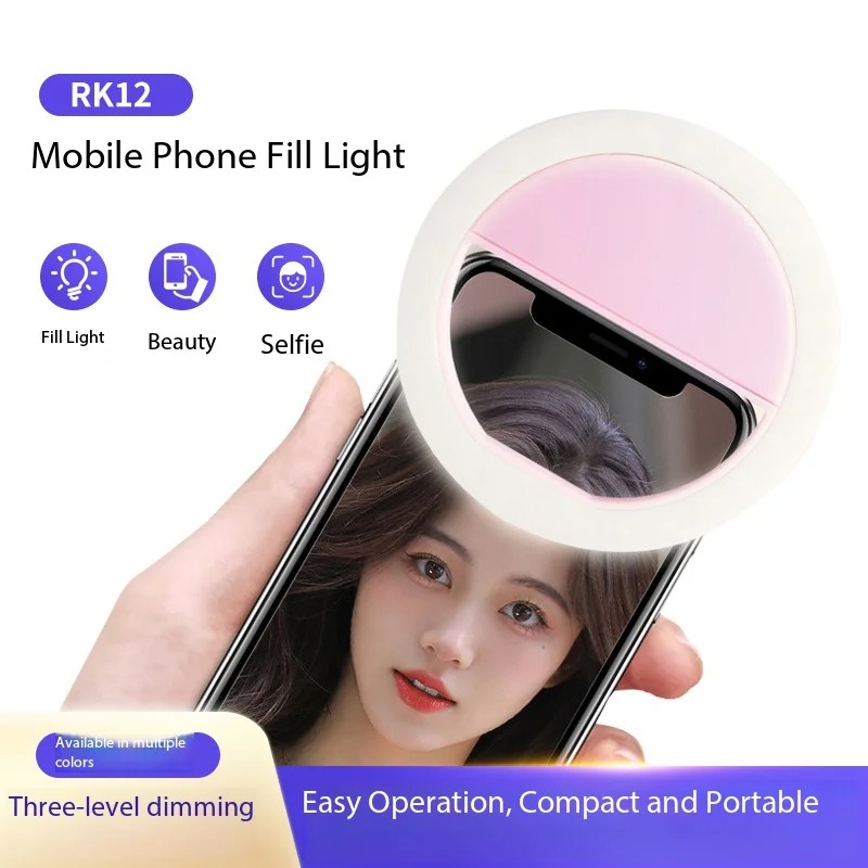 Rechargeable Clip On Selfie Ri - đánh giá và giá Photography Lighting Video