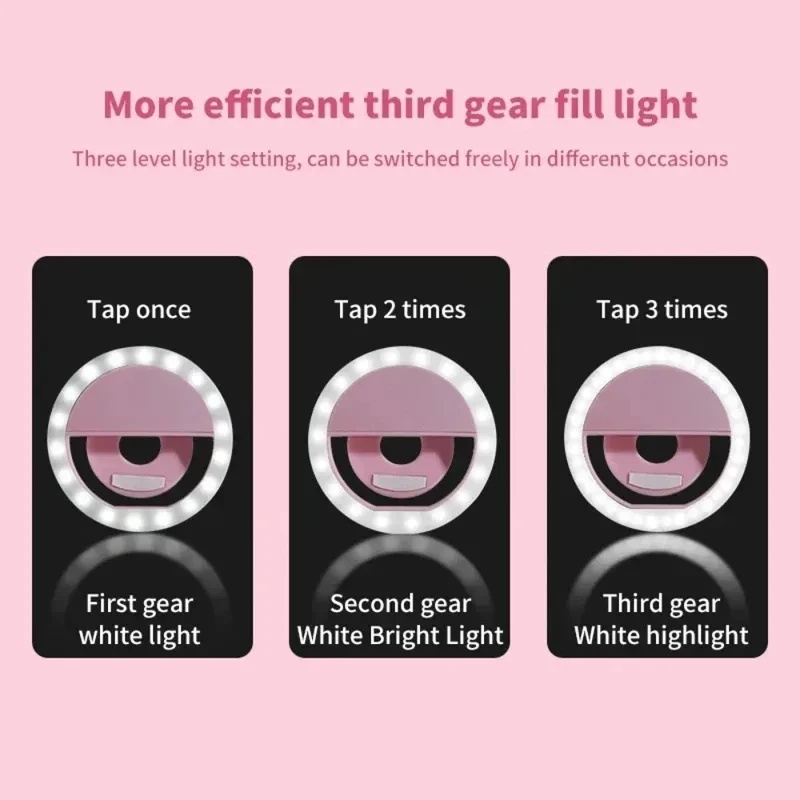 1-4pcs LED Selfie Ring Fill Li - đánh giá và giá Quality Photography Lighting