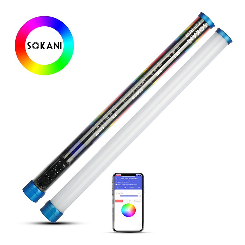 Sokani X25 RGB Bi-Màu Sắc Đèn  - đánh giá và giá Photography Lighting Rgb