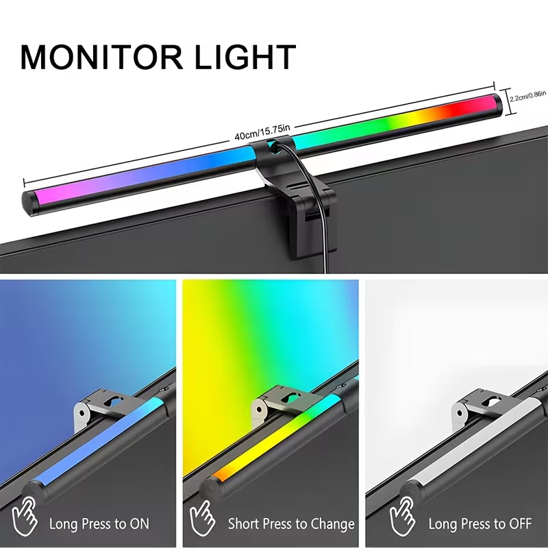 Monitor Light Bar LED Computer - đánh giá và giá Photography Lighting Game