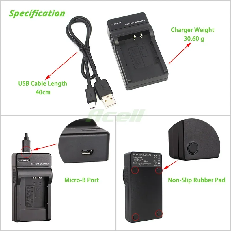 EN-EL10 MH-63 USB Charger for  - đánh giá và giá Nikon Camera D3500