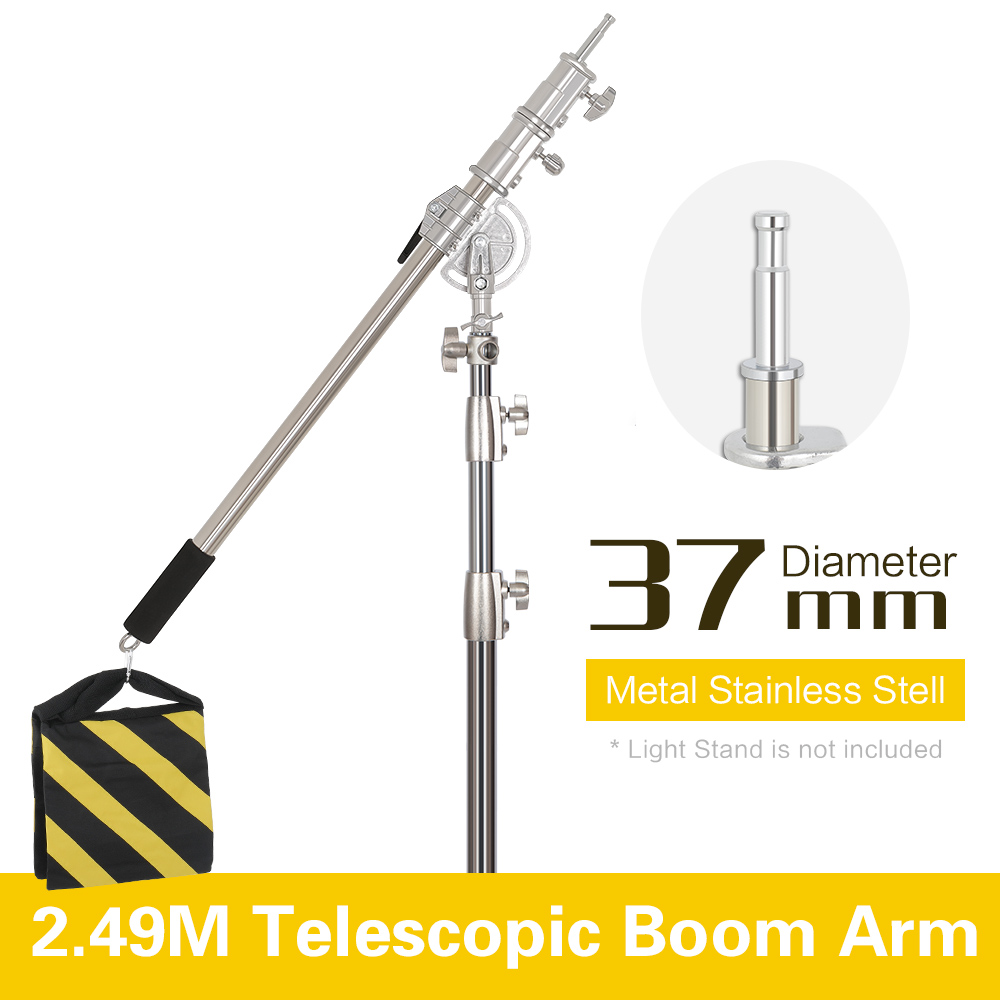 2.49M Length Cross Arm Stainle - đánh giá và giá Photography Lighting Set