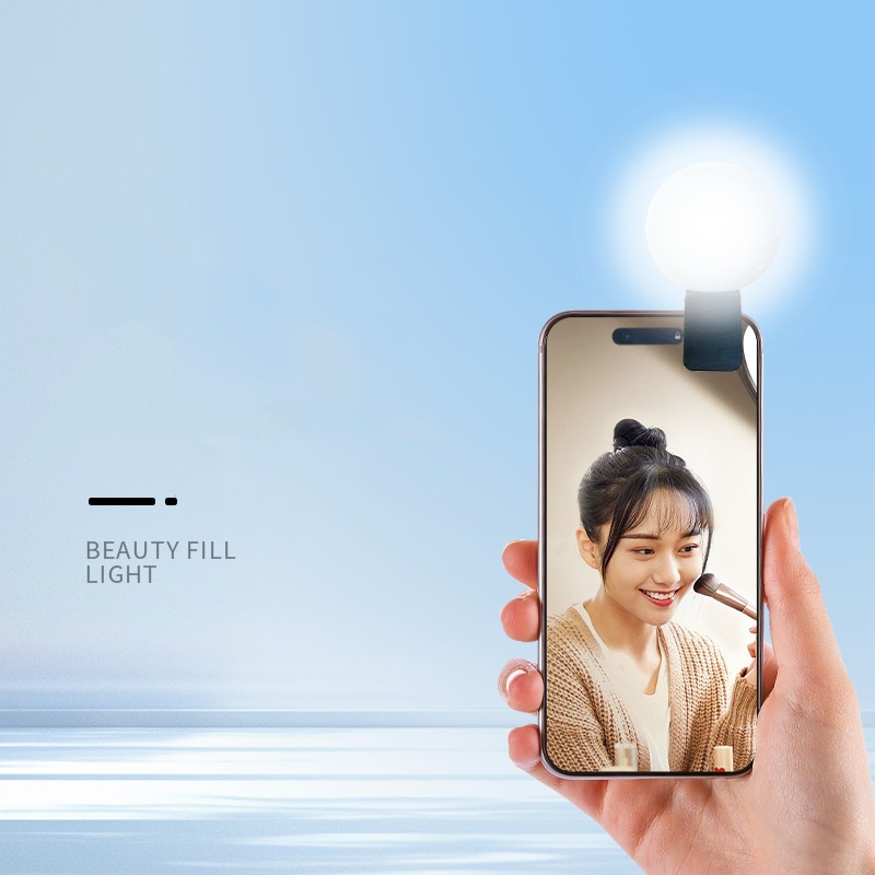 Mini Q Round Selfie Fill Light - đánh giá và giá Photography Lighting Video