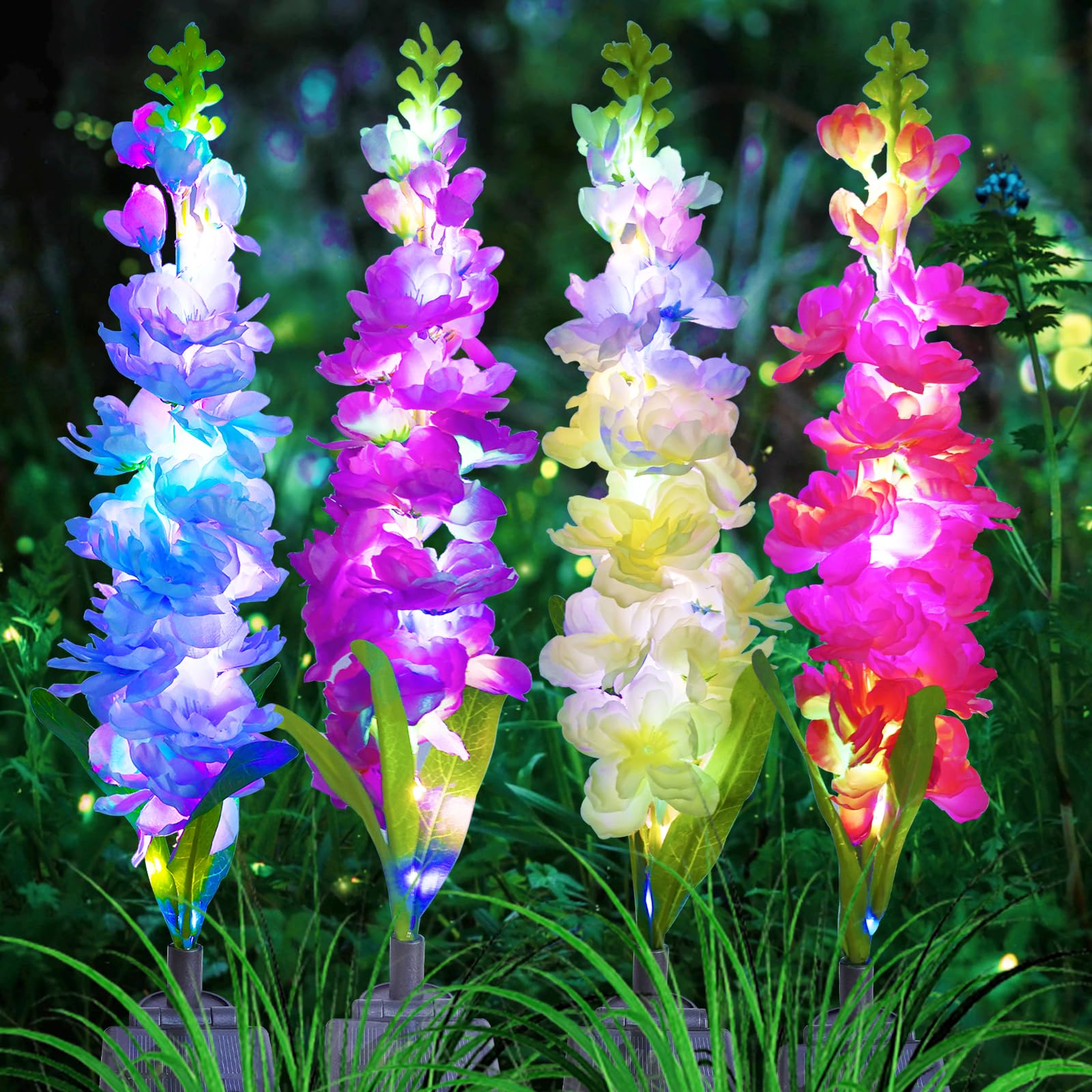 Solar Garden Lights, Solar Del - đánh giá và giá Flower Photography Led Lighting Pack