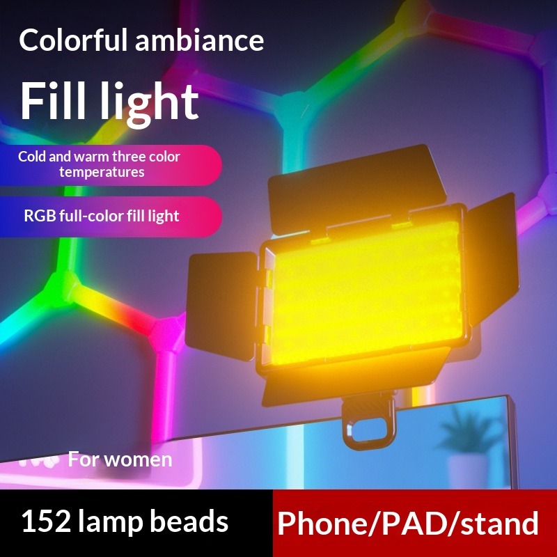 Four-page diffuser RGB fill li - đánh giá và giá Photography Lighting Rgb