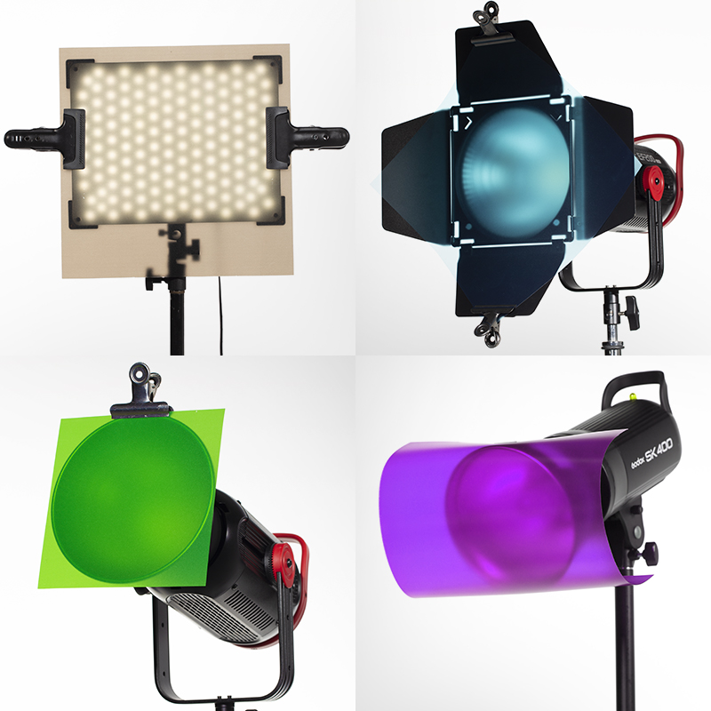 Studio Light Color Filter 30*3 - đánh giá và giá Photography Lighting Set
