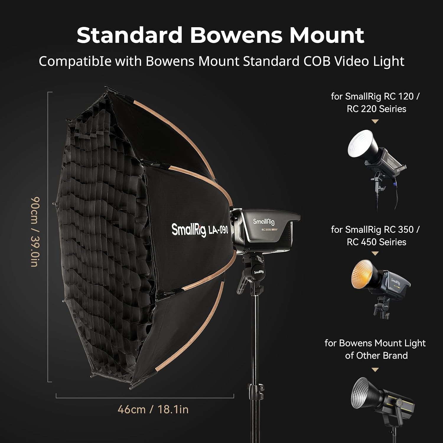 35-Inch Bowens Mount Octagon S - đánh giá và giá Photography Led Lighting Kit