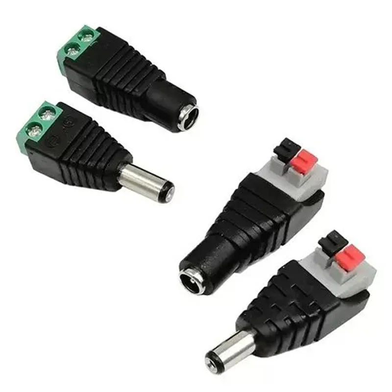 Female and Male DC Connectors  - đánh giá và giá Photography Led Lighting Kit