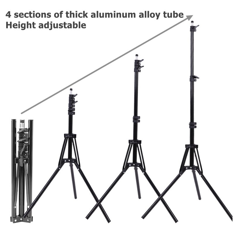 Nagnahz 78 ''chụp ảnh chiếu sá - đánh giá và giá Photography Video Lighting Kit With Adjustable Tripod Stand