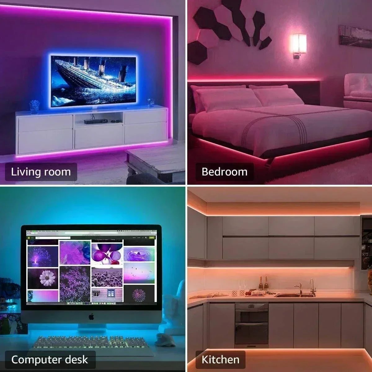 Smart RGB LED Gaming Light Str - đánh giá và giá Photography Lighting Game