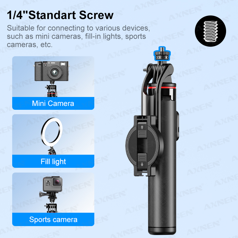 AXNEN C20 Magnetic Selfie Stic - đánh giá và giá Photography Video Lighting Kit With Adjustable Tripod Stand