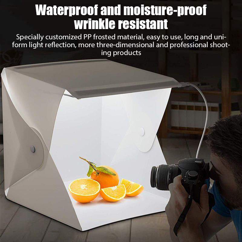 Folding Lightbox Portable Phot - đánh giá và giá Photography Led Lighting Kit