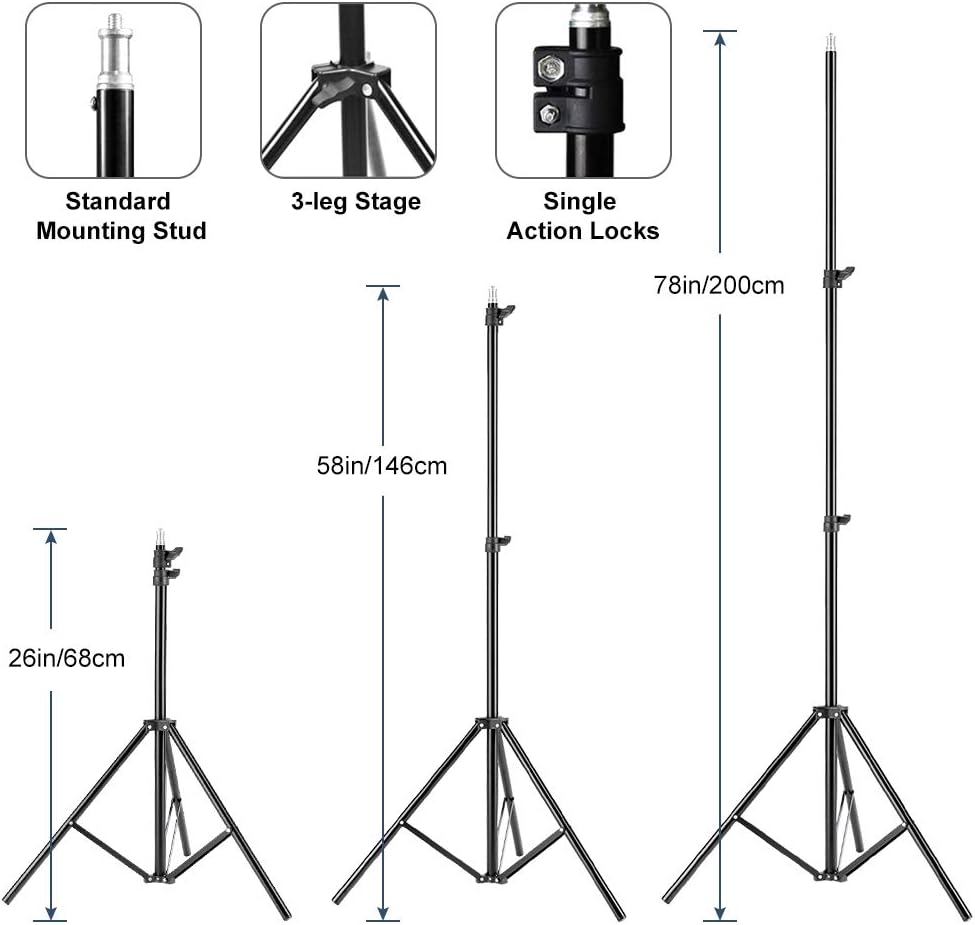 Photography Softbox Lighting K - đánh giá và giá Photography Led Lighting Kit