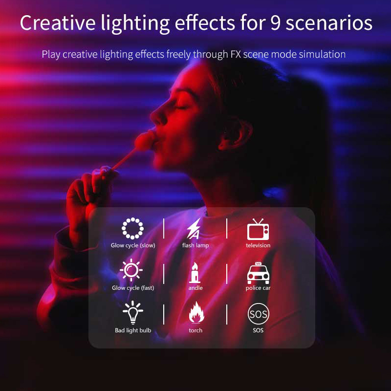 RGB Fill Light Portable LED Ph - đánh giá và giá Photography Lighting Rgb