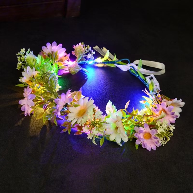 LED Light Up Flower Crown Head - đánh giá và giá Photography Lighting Equipment