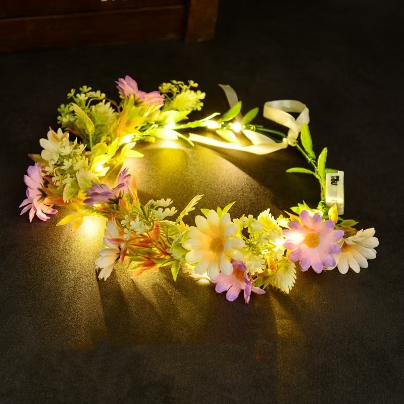 LED Light Up Flower Crown Head - đánh giá và giá Photography Lighting Equipment