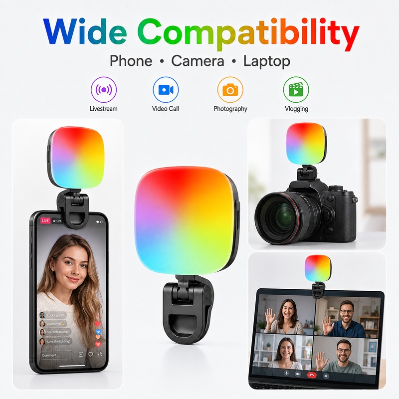Portable RGB LED Fill Light Po - đánh giá và giá Photography Lighting Rgb