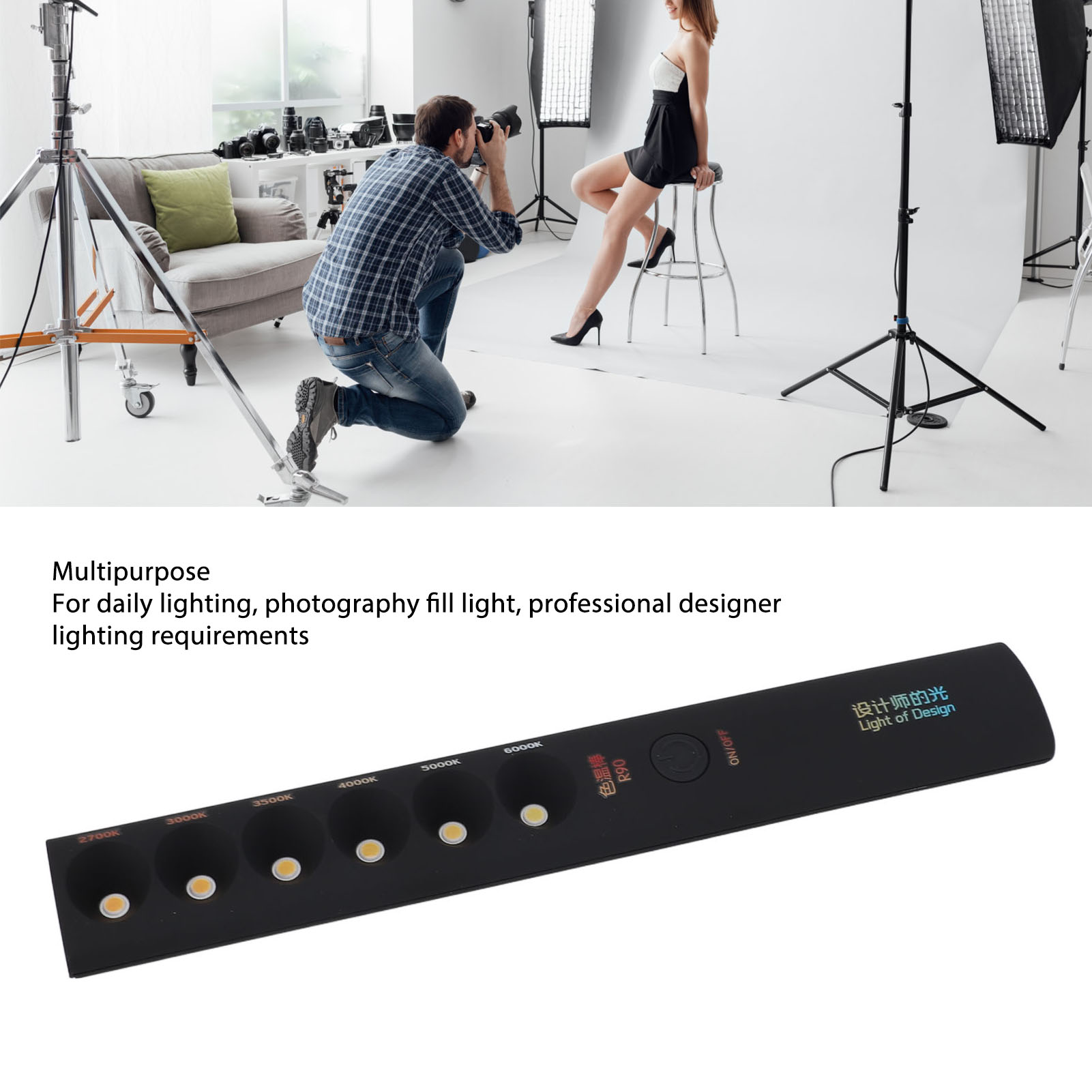 Video Light Wand Portable Colo - đánh giá và giá Photography Lighting Video