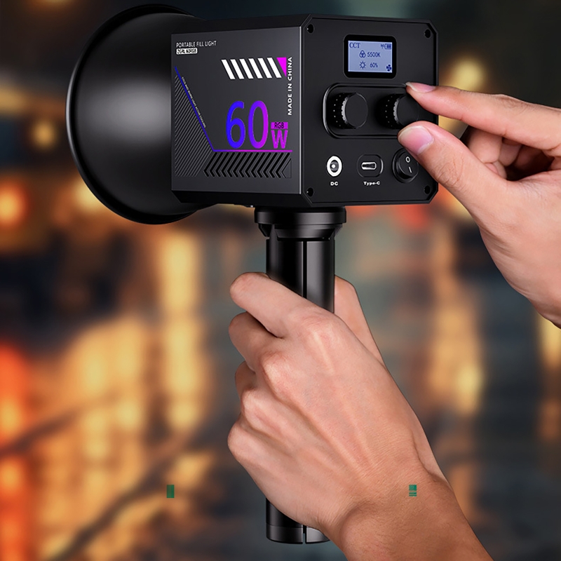 60W RGB Video Light Portable L - đánh giá và giá Photography Lighting Rgb