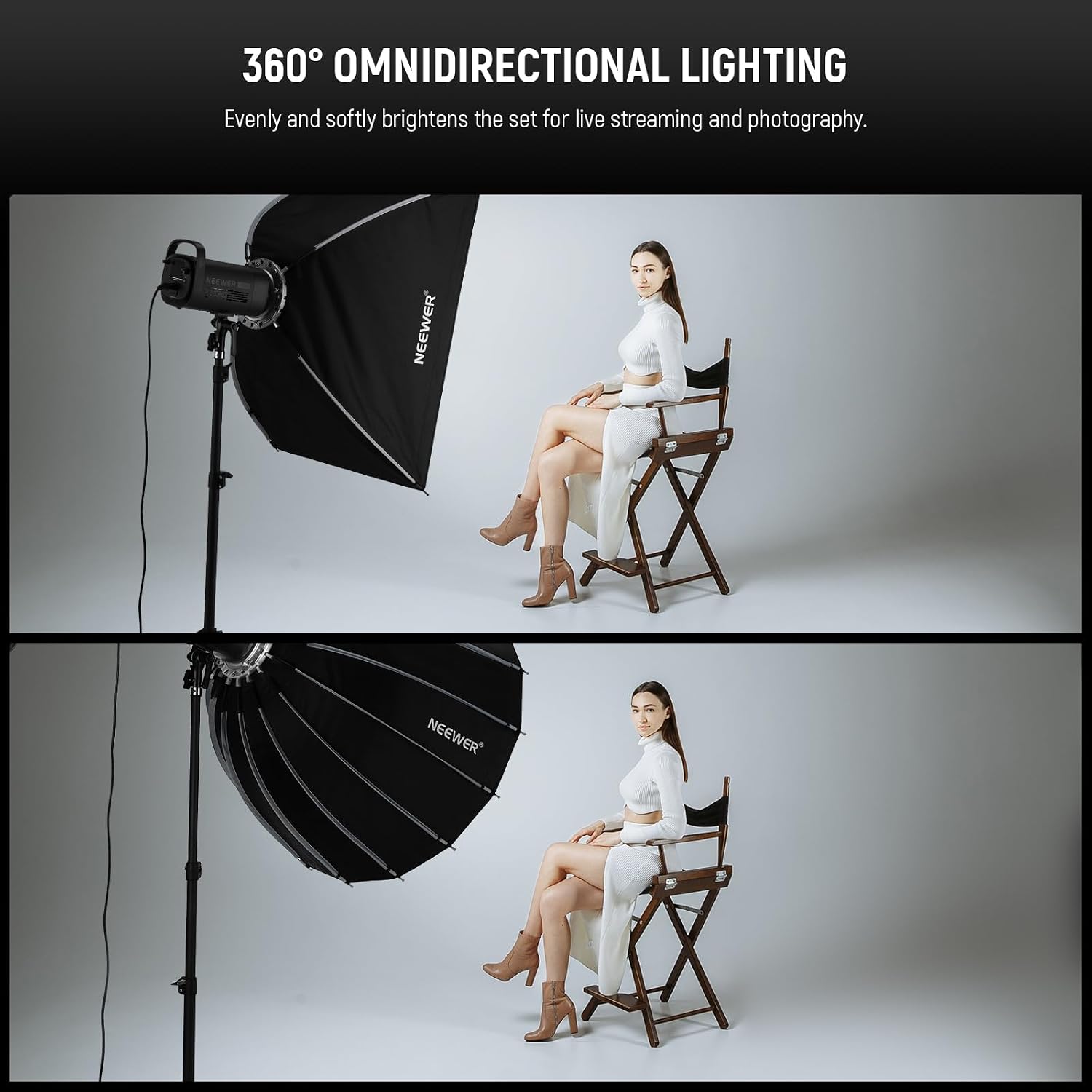 Parabolic Softbox with Bowens  - đánh giá và giá Photography Lighting For Studio
