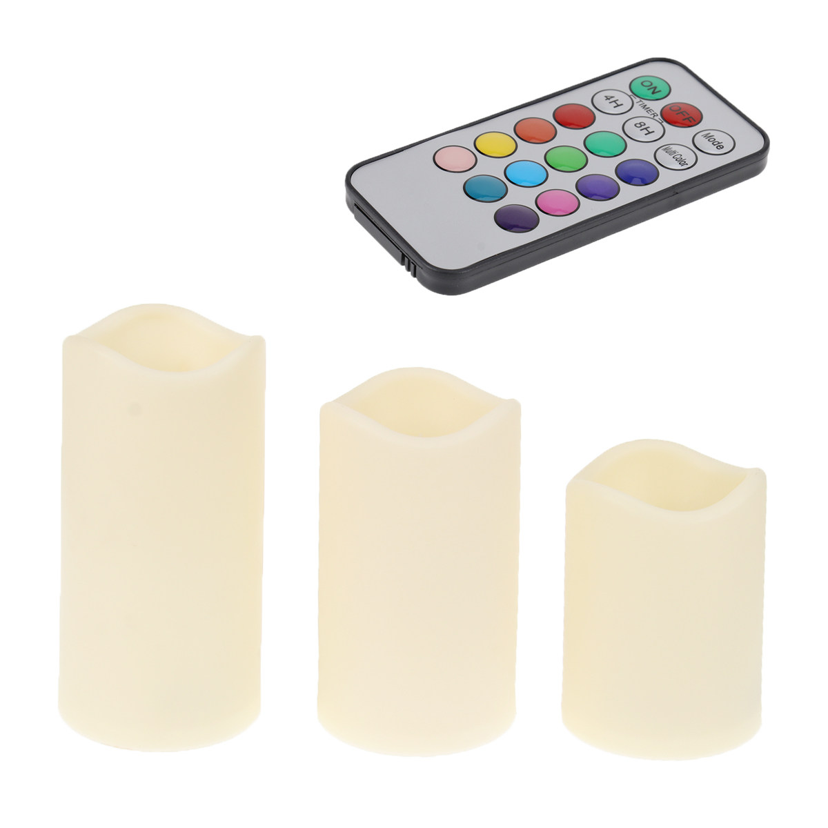 3Pcs LED Flameless Candles Fli - đánh giá và giá Photography Lighting For Indoor
