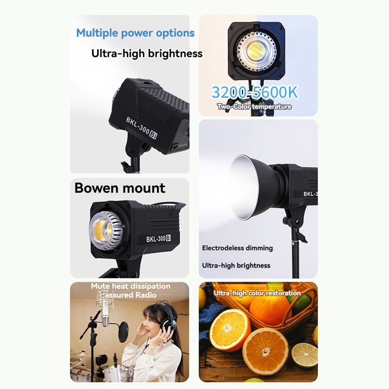 300W Bi LED Video Light, Conti - đánh giá và giá Photography Lighting Video