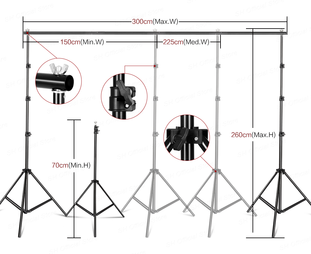Chụp Ảnh Ảnh Studio Softbox Bộ - đánh giá và giá Photography Lighting Set