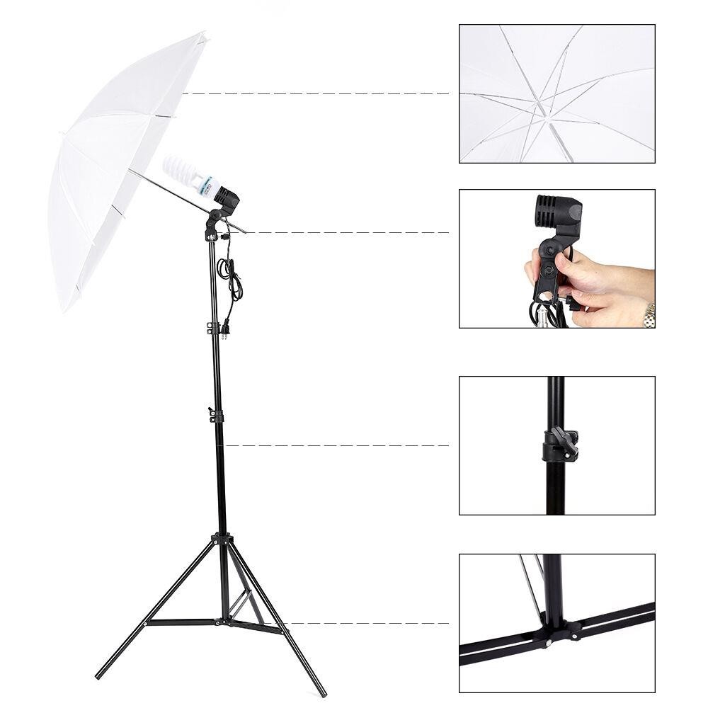 Photo Studio Photography Light - đánh giá và giá Photography Umbrella Lighting Kit