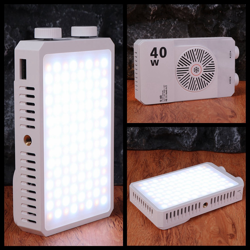 40W RGB LED Camera Light 2800- - đánh giá và giá Photography Lighting Rgb