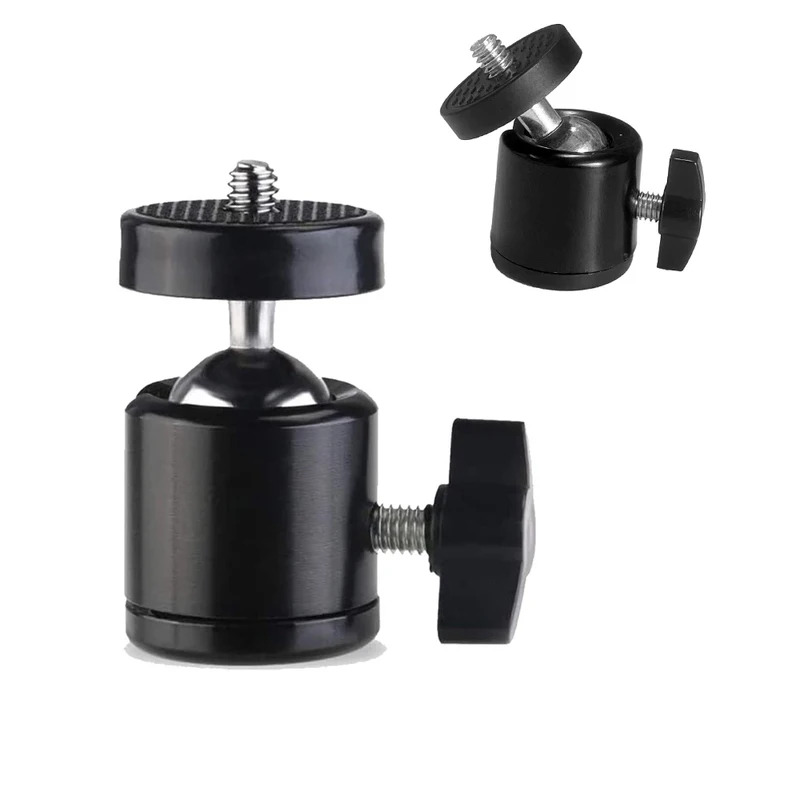 Hot Shoe 1/4 Screw Hole Tripod - đánh giá và giá Photography Video Lighting Kit With Adjustable Tripod Stand