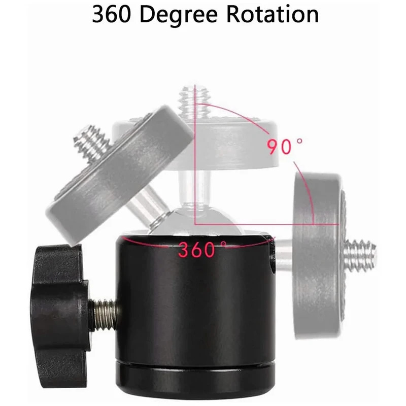 Hot Shoe 1/4 Screw Hole Tripod - đánh giá và giá Photography Video Lighting Kit With Adjustable Tripod Stand