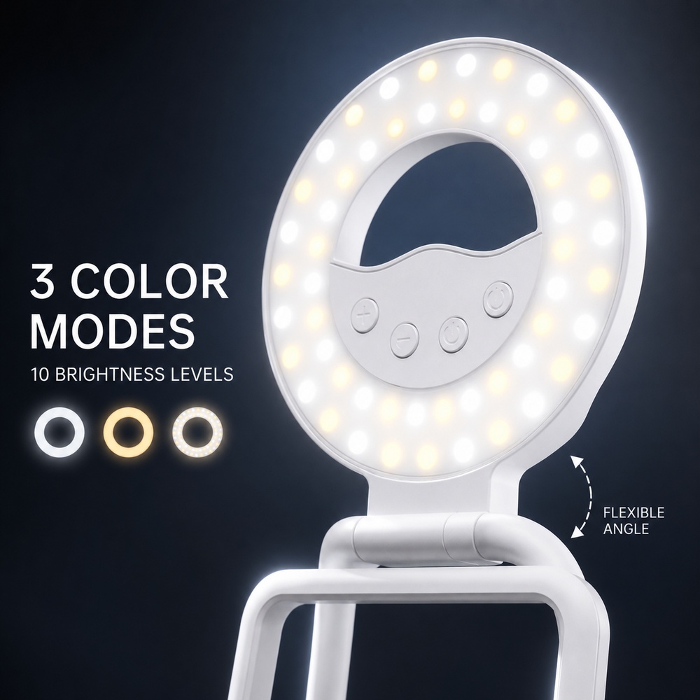 Foldable Magnetic Phone Fill L - đánh giá và giá Photography Lighting Video
