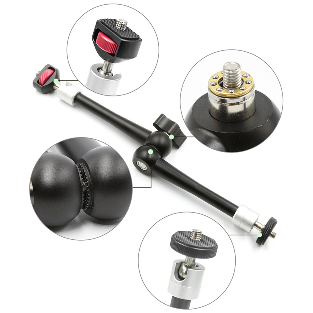 Adjustable Articulating Fricti - đánh giá và giá Photography Video Lighting Kit With Adjustable Tripod Stand