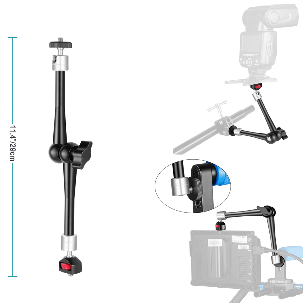 Adjustable Articulating Fricti - đánh giá và giá Photography Video Lighting Kit With Adjustable Tripod Stand