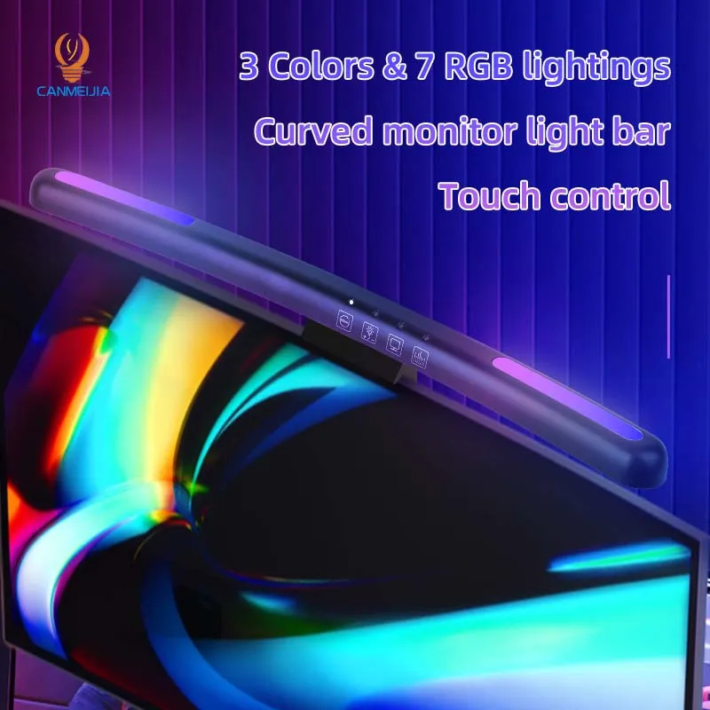 Curved LED Monitor Light Bar U - đánh giá và giá Photography Lighting Game